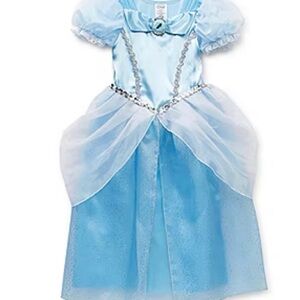 Disney Kids Blue Princess Cinderella Costume dress size 7/8